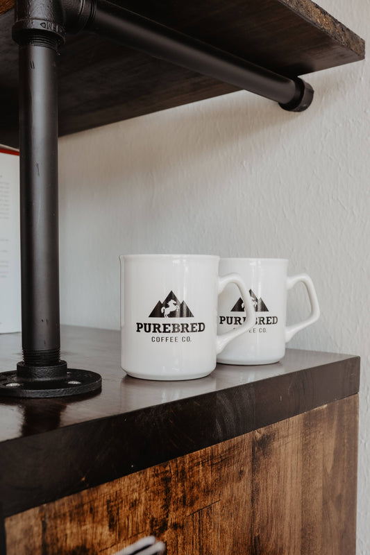 Purebred White Mug