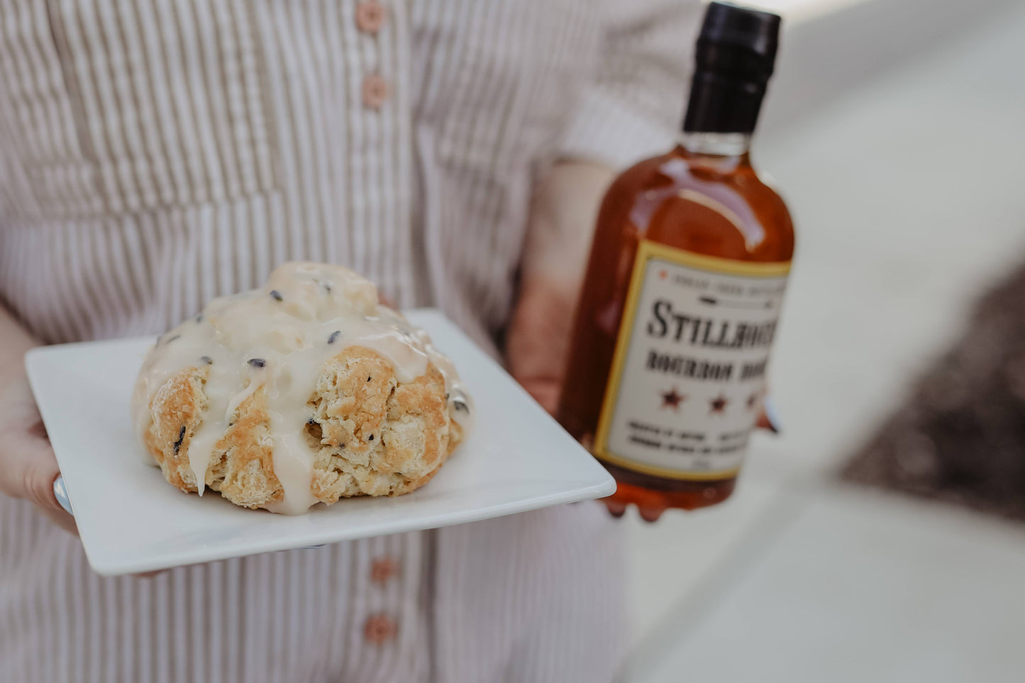 Honey Lavender Scone