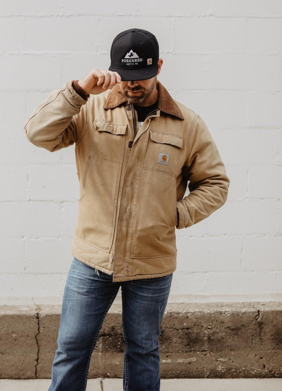 Purebred Carhartt Flat Bill