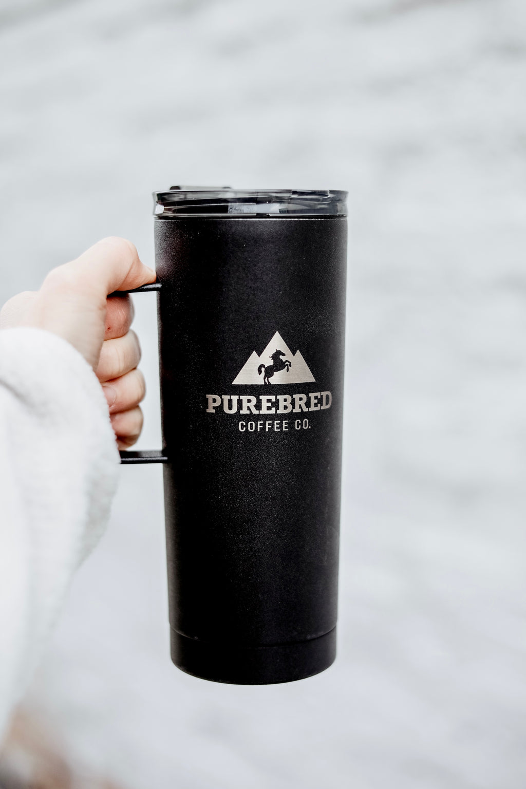 20oz Purebred Coffee Tall Traveling Mug